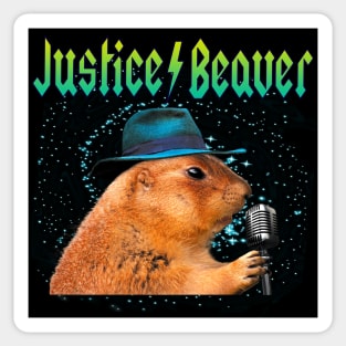 Justice Beaver - Music Band Pop Star Sticker